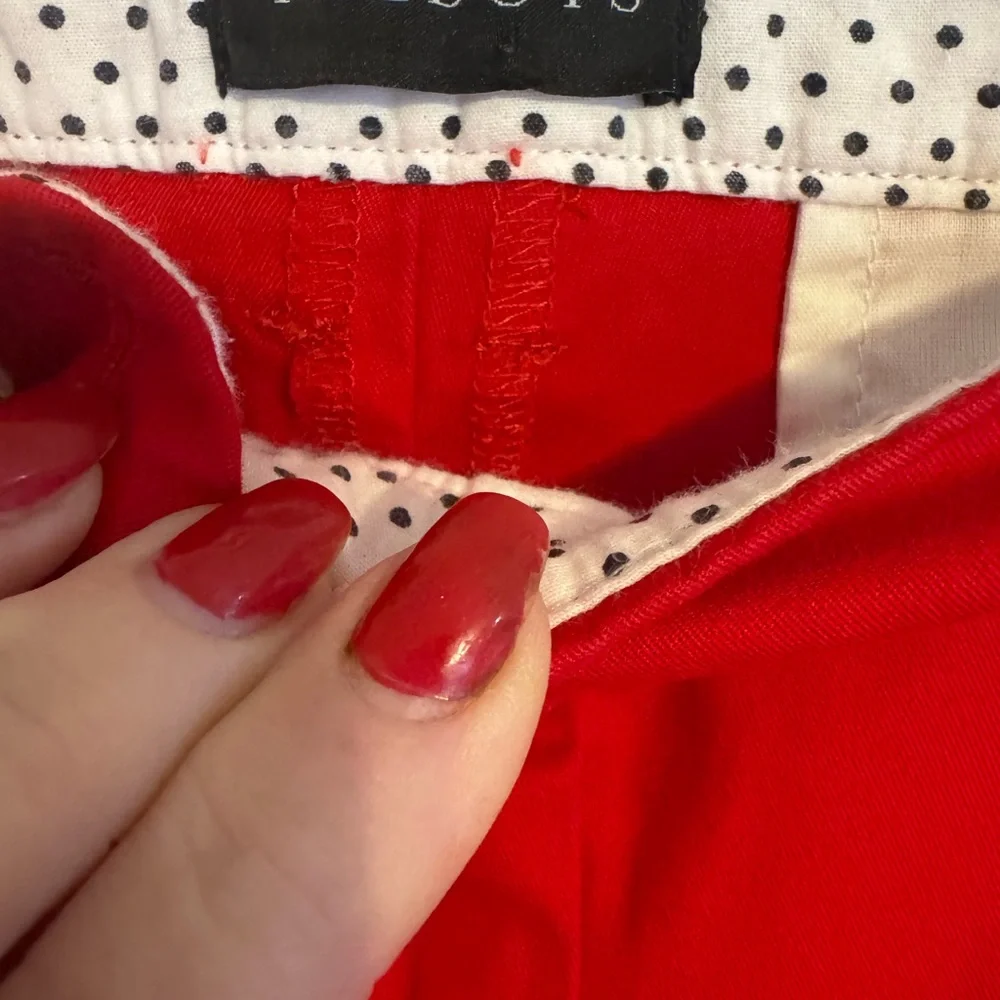 NWT  Talbots Women's Vibrant Red PERFECT SKIMMER  Capri Pant  SZ: 16   BIN#S - Picture 8 of 11